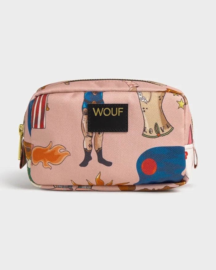WOUF Circus Seyahat İçin Kozmetik Çantası 15 x 10 x 6,5 cm