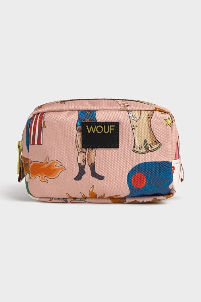 WOUF Circus Seyahat İçin Kozmetik Çantası 15 x 10 x 6,5 cm