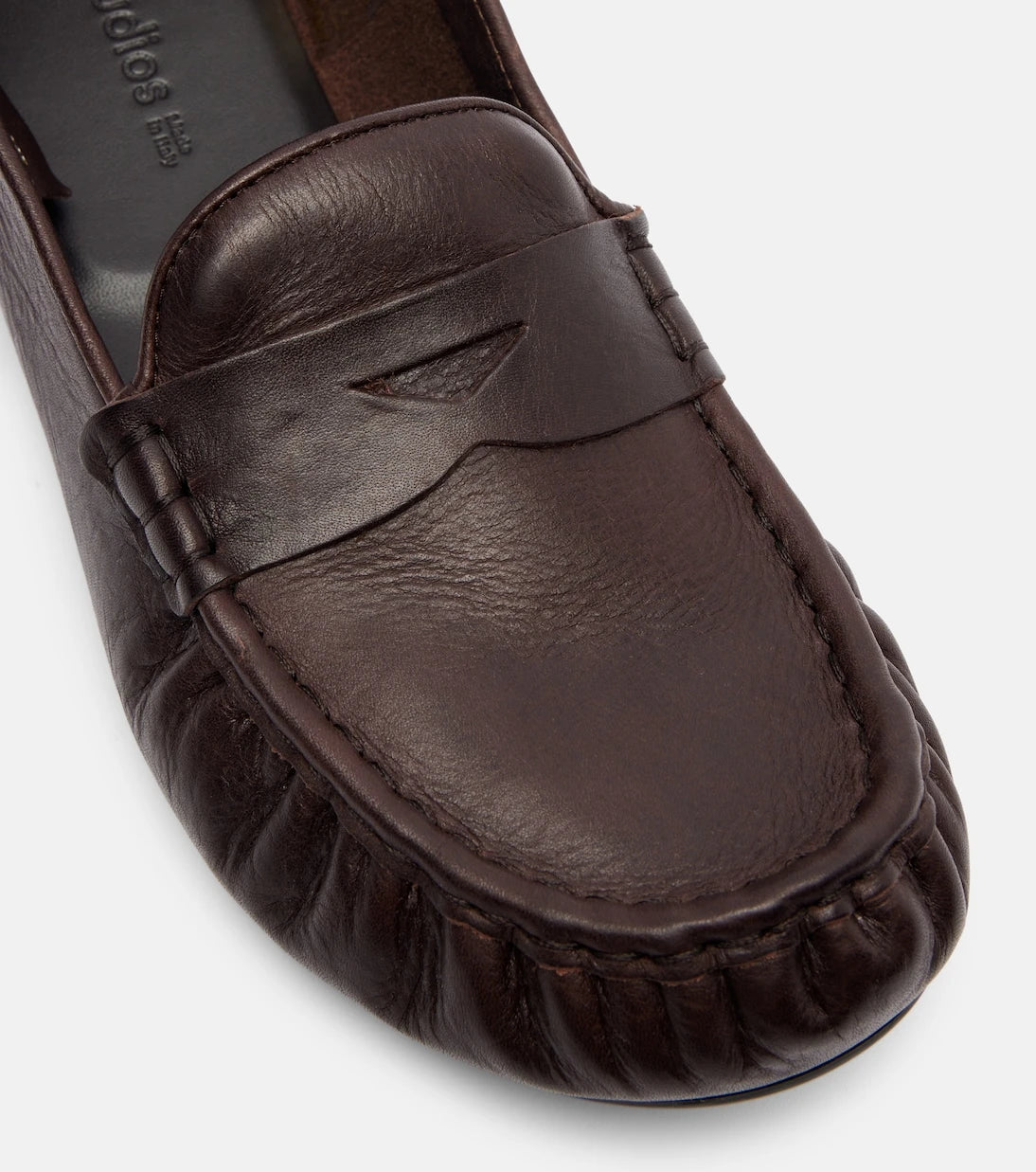 Acne Studios - Leather penny loafers