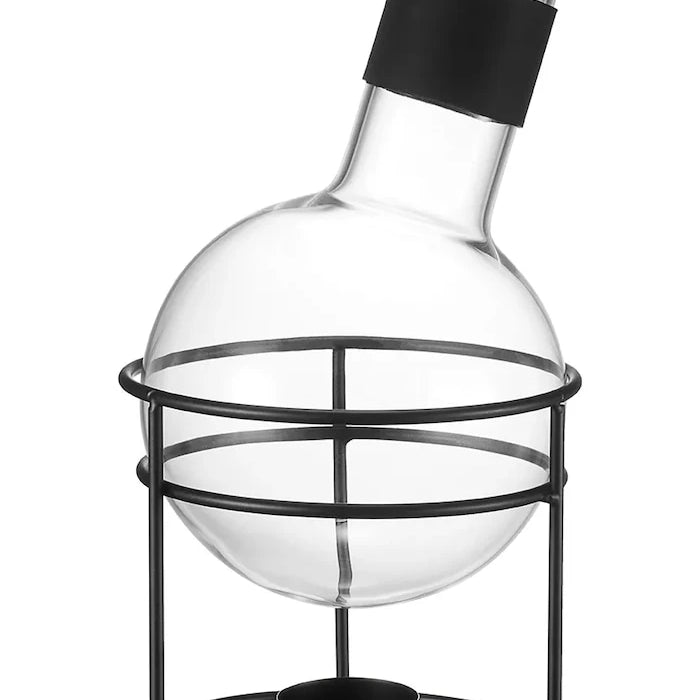 Dorre Glora 1,3 L Isıtılmış Şarap İçin Standlı Dekanter