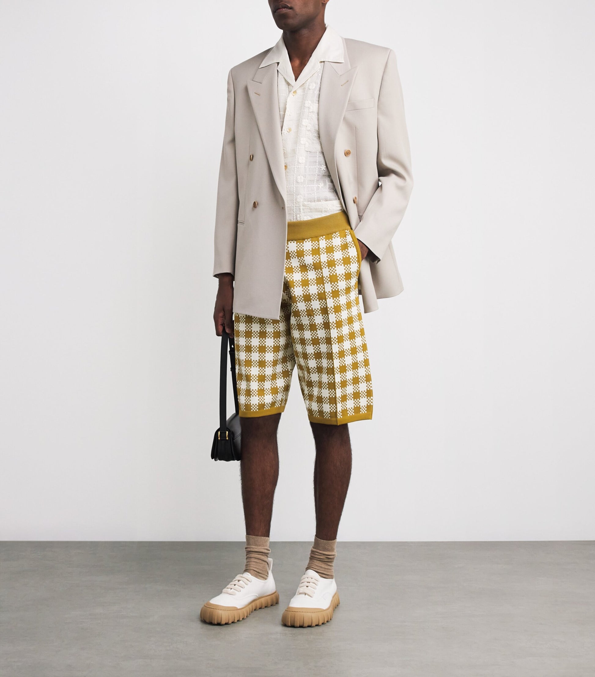 Check Longline Shorts