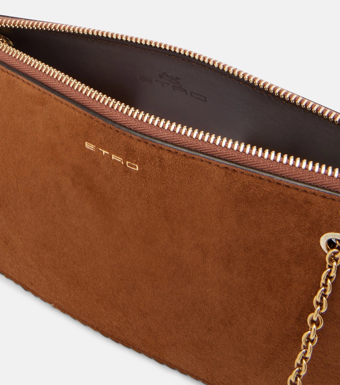 Etro - Small suede crossbody bag