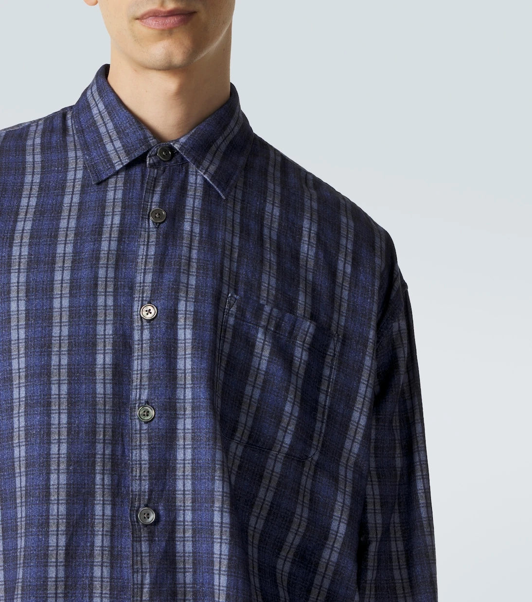 Our Legacy - Borrowed checked cotton shirt