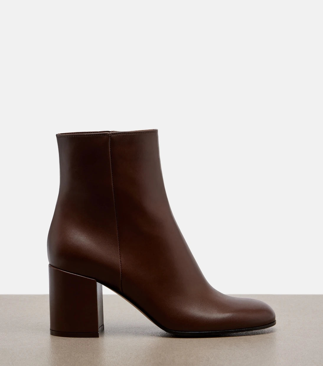 Gianvito Rossi - Joelle leather ankle boots