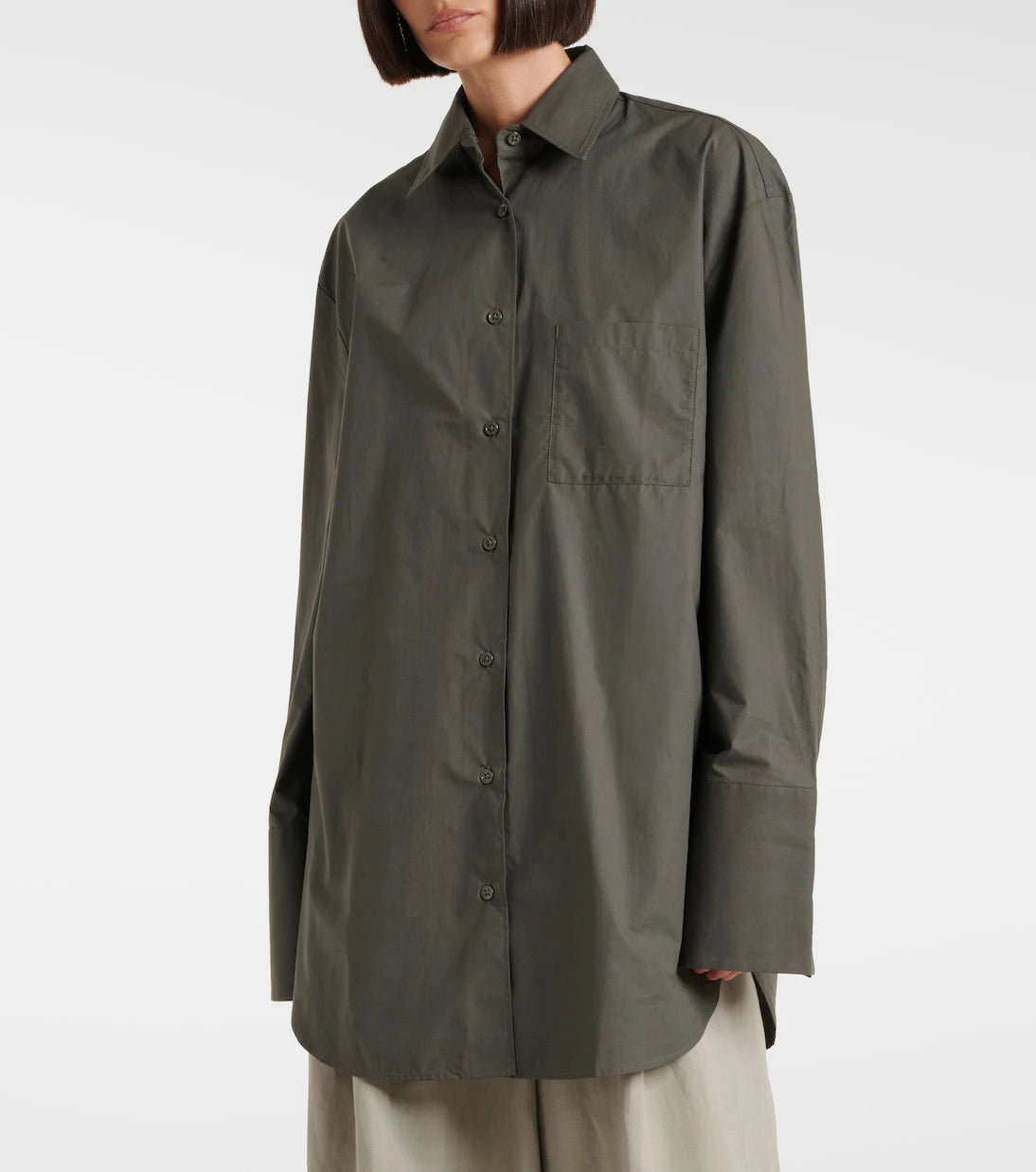 The Frankie Shop - Helen cotton shirt