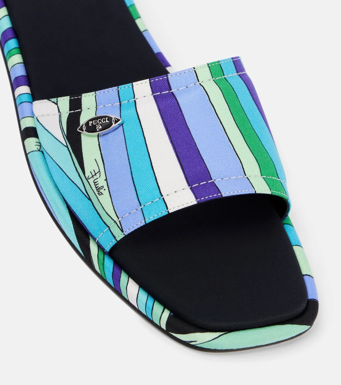 Pucci - Iride twill thong sandals