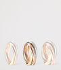 Medium White, Yellow and Rose Gold Trinity Ring