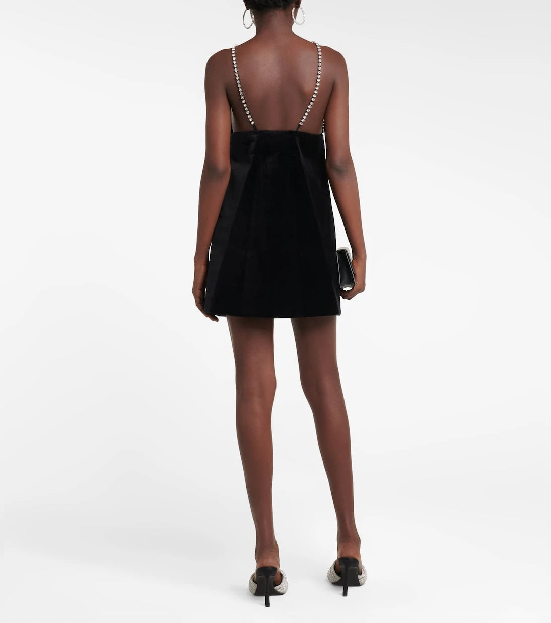 Dodo Bar Or - Embellished velvet minidress