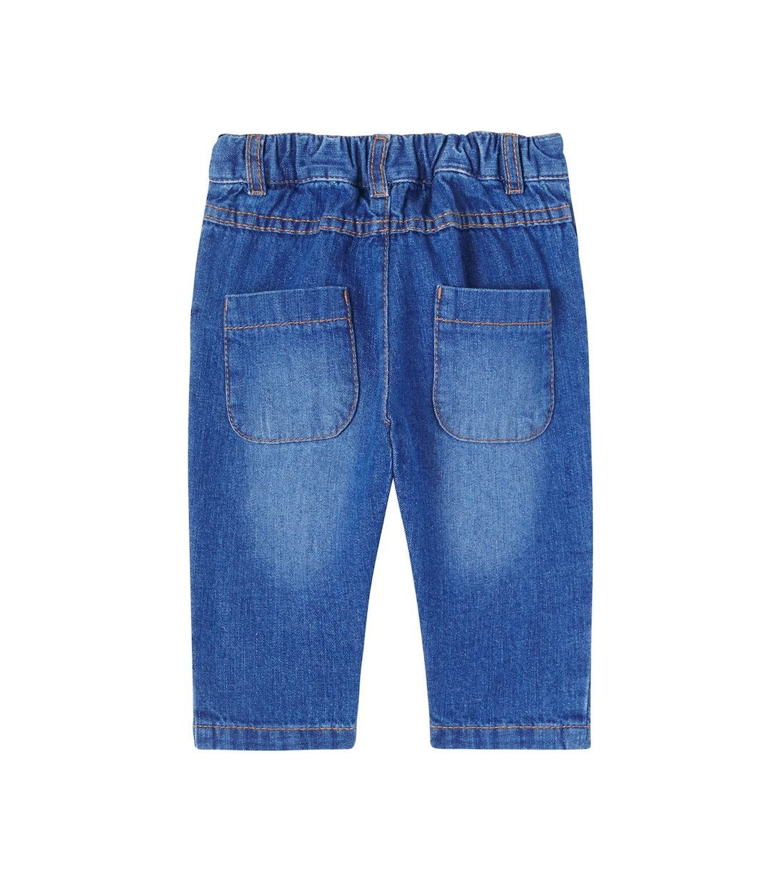 Chloé Kids - جينز أطفال مطبوع عليه شعار