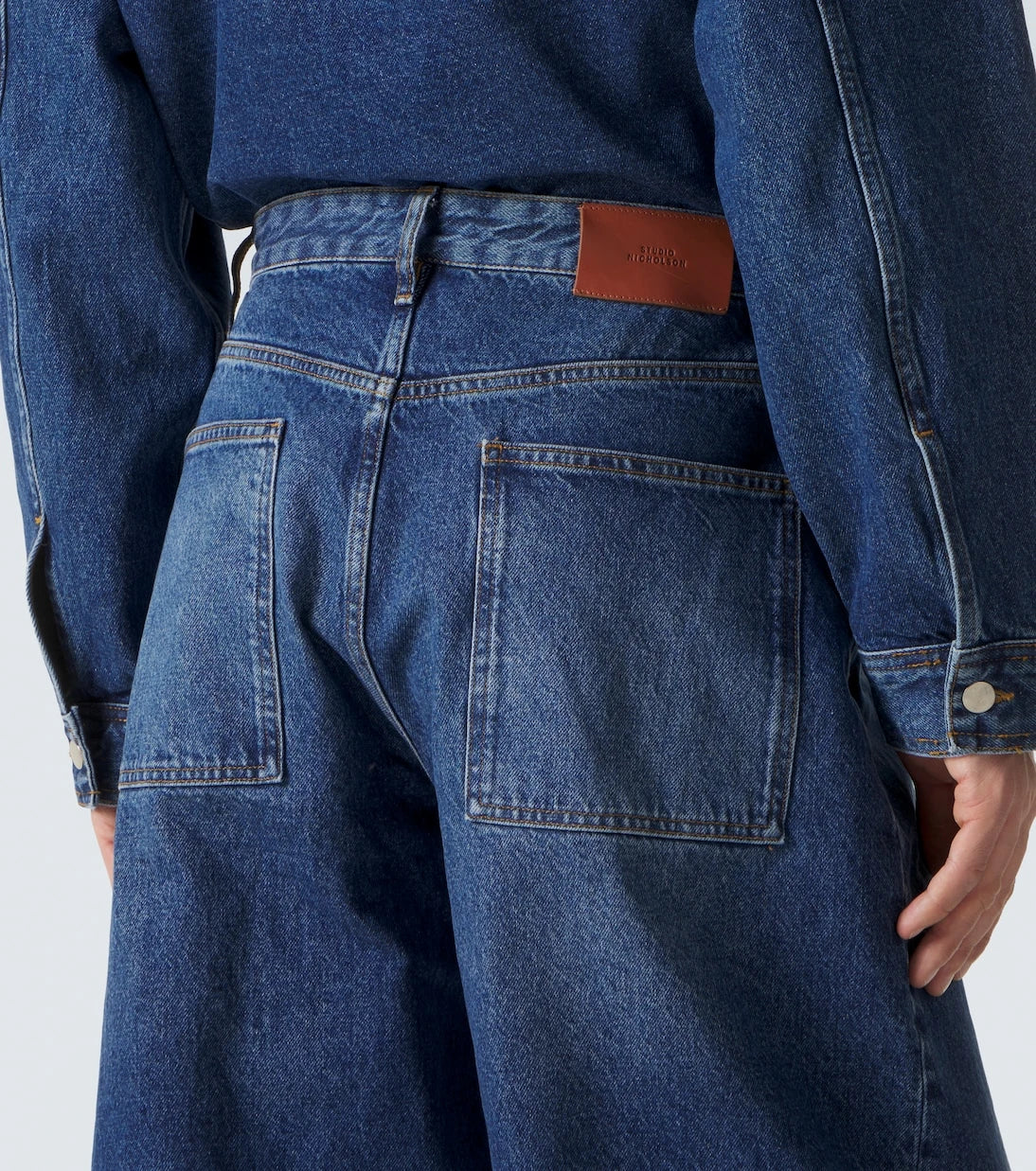 Studio Nicholson - Paolo barrel-leg jeans