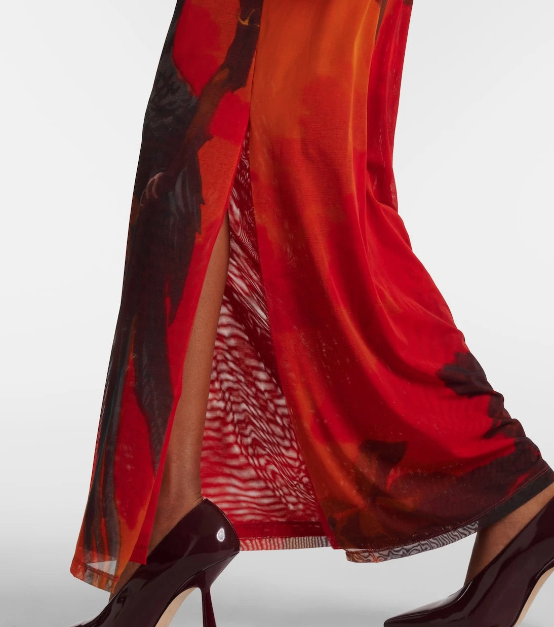 SIR - Libertine printed cutout maxi dress