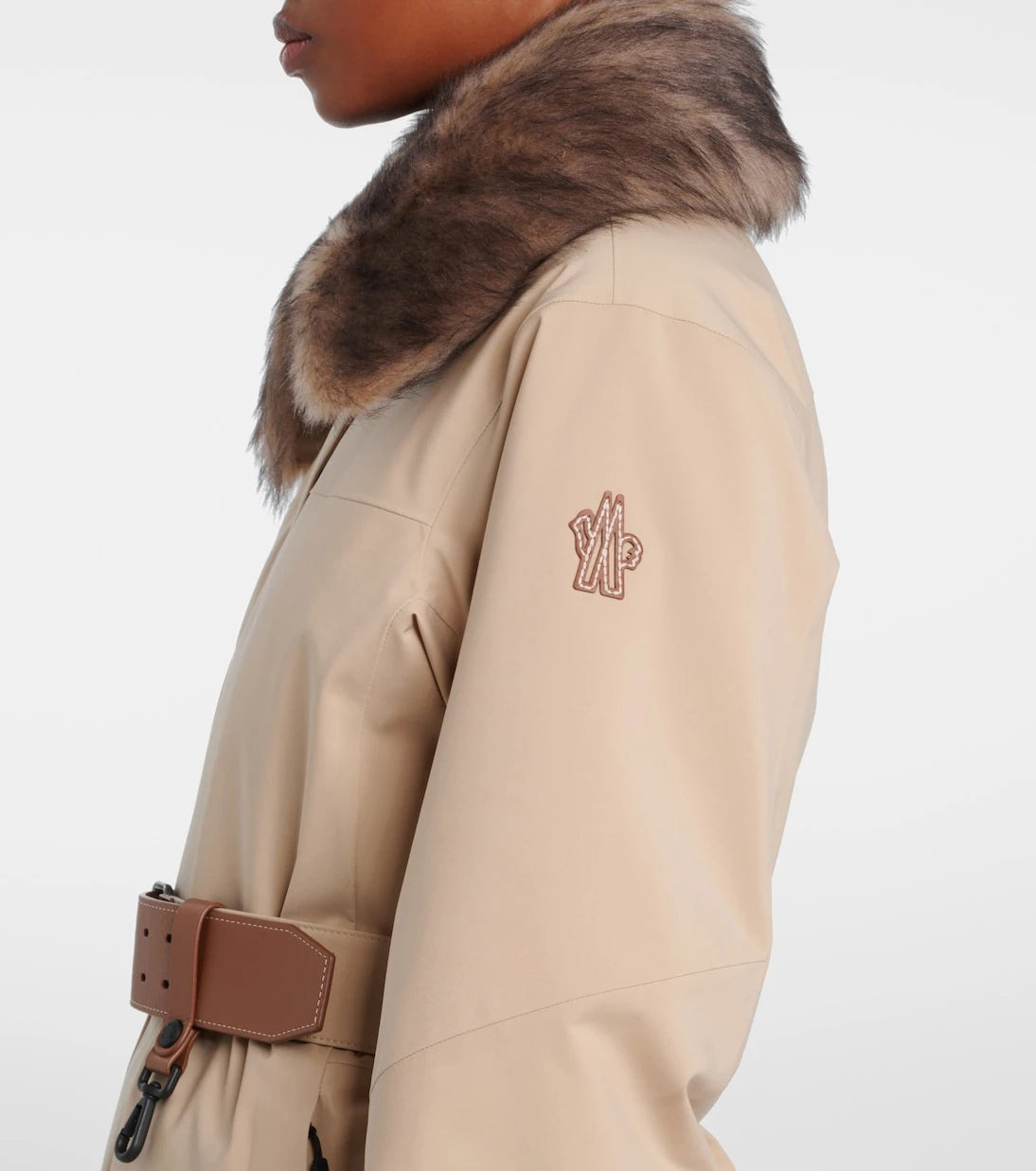 Moncler Grenoble - Vizelles shearling-trimmed down jacket