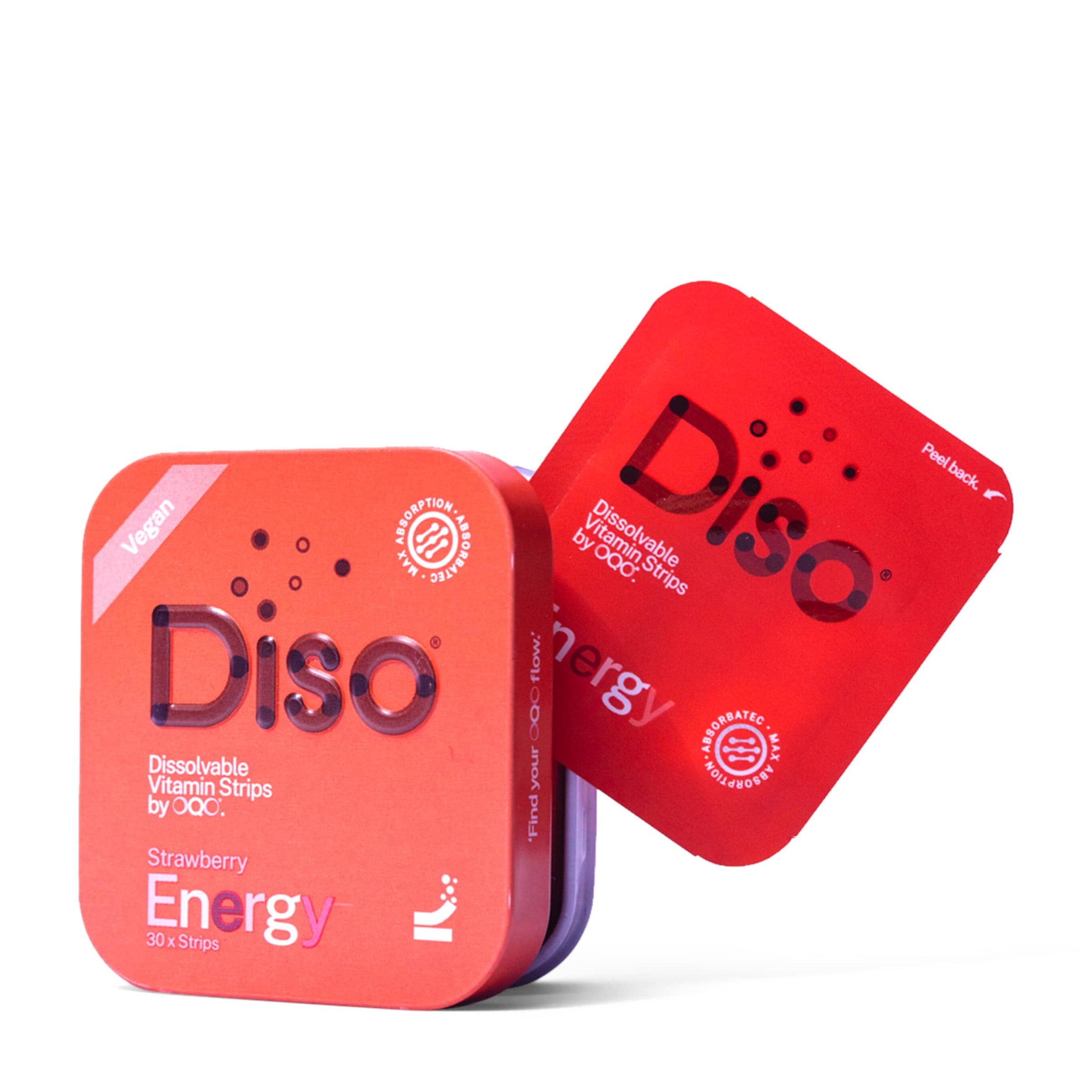 OQO DISO Energy Vitamin Strips (30 Strips)