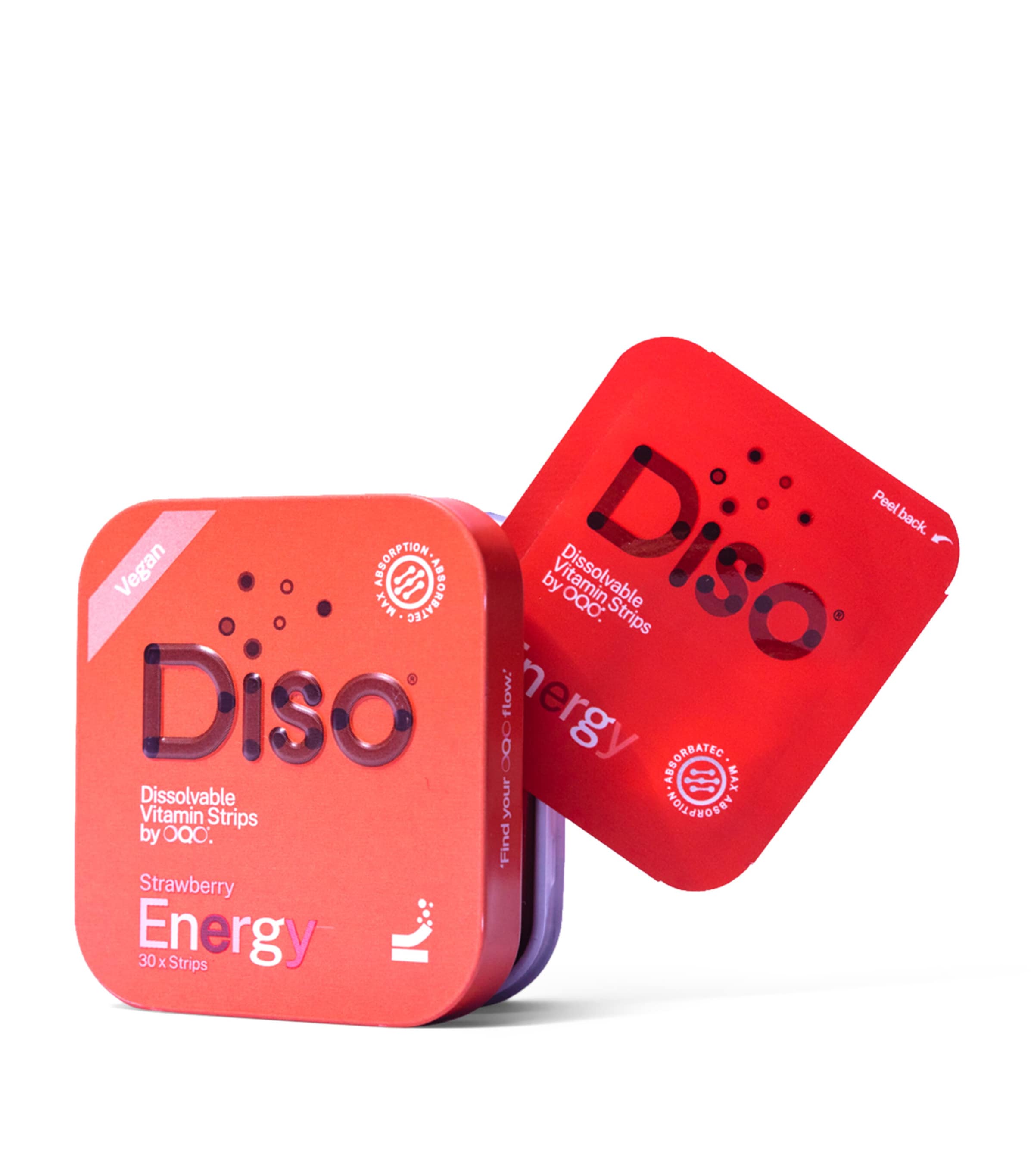OQO DISO Energy Vitamin Strips (30 Strips)