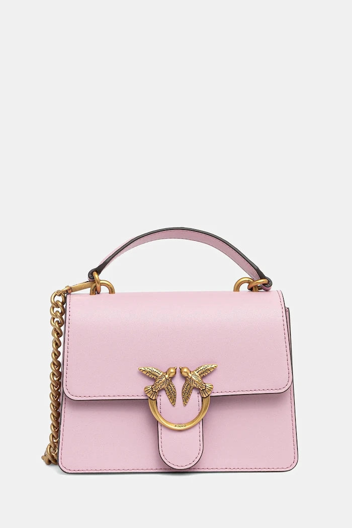 Pinko kadın deri crossbody çanta