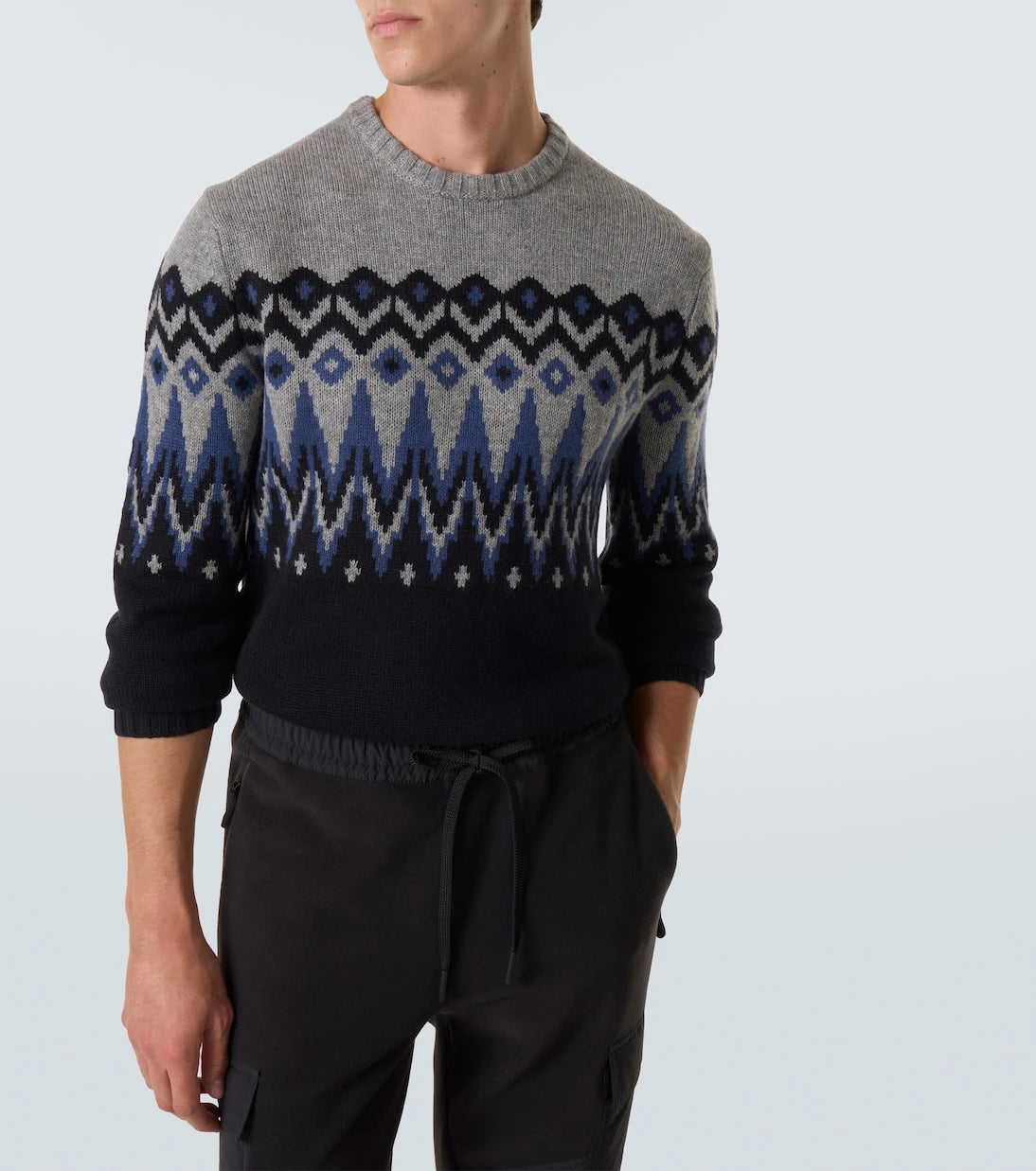 Bogner - Ron Fair Isle cashmere sweater