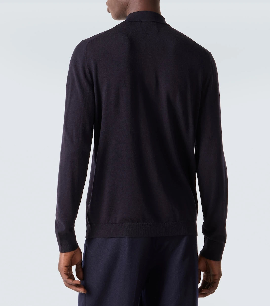 Allude - Virgin wool polo sweater