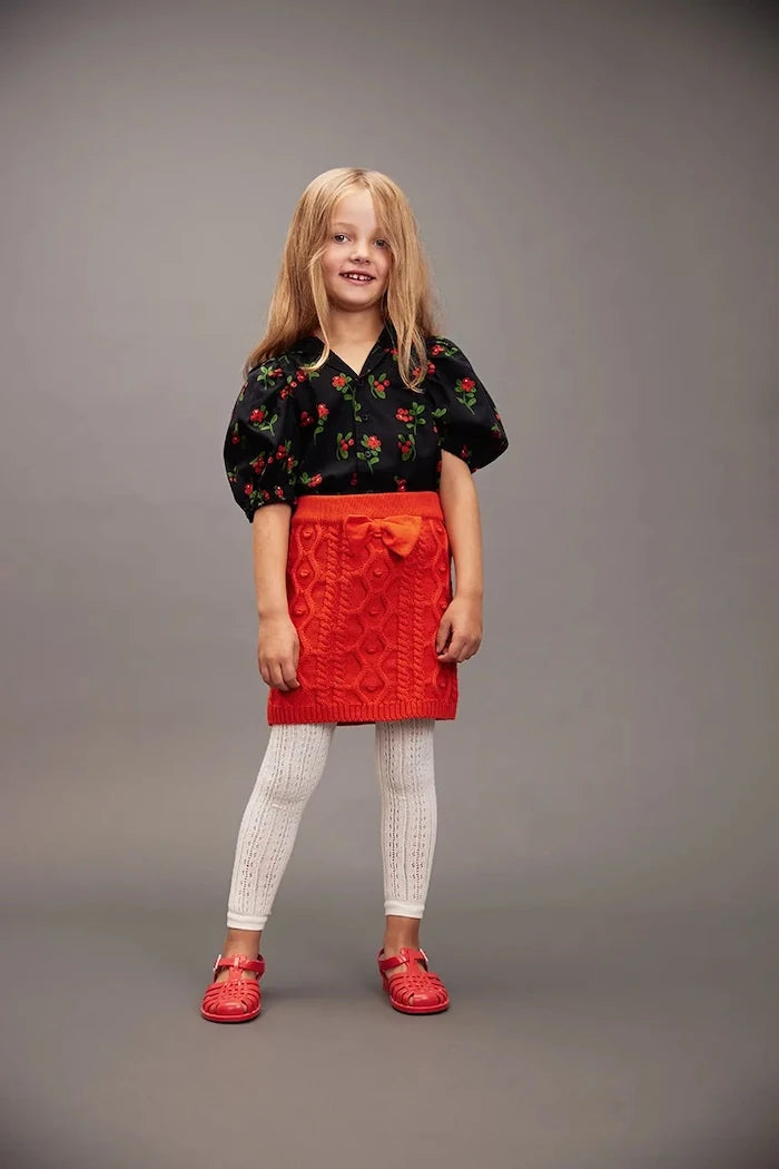 Детска памучна пола Mini Rodini
