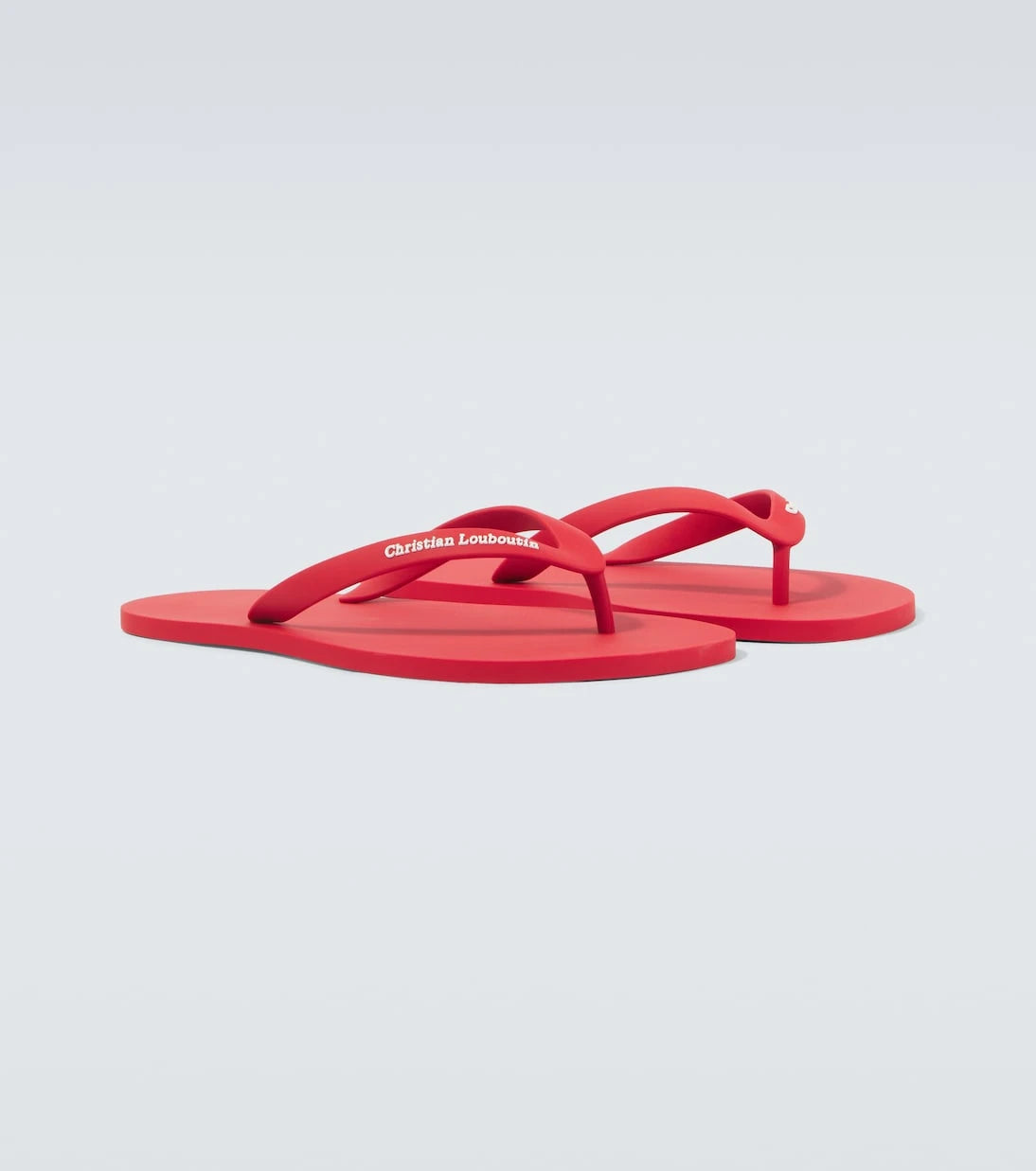 Christian Louboutin - Logo thong sandals