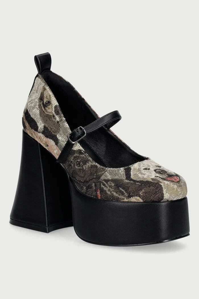 The Hound Tapestry Platform Topuklu Ayakkabılar