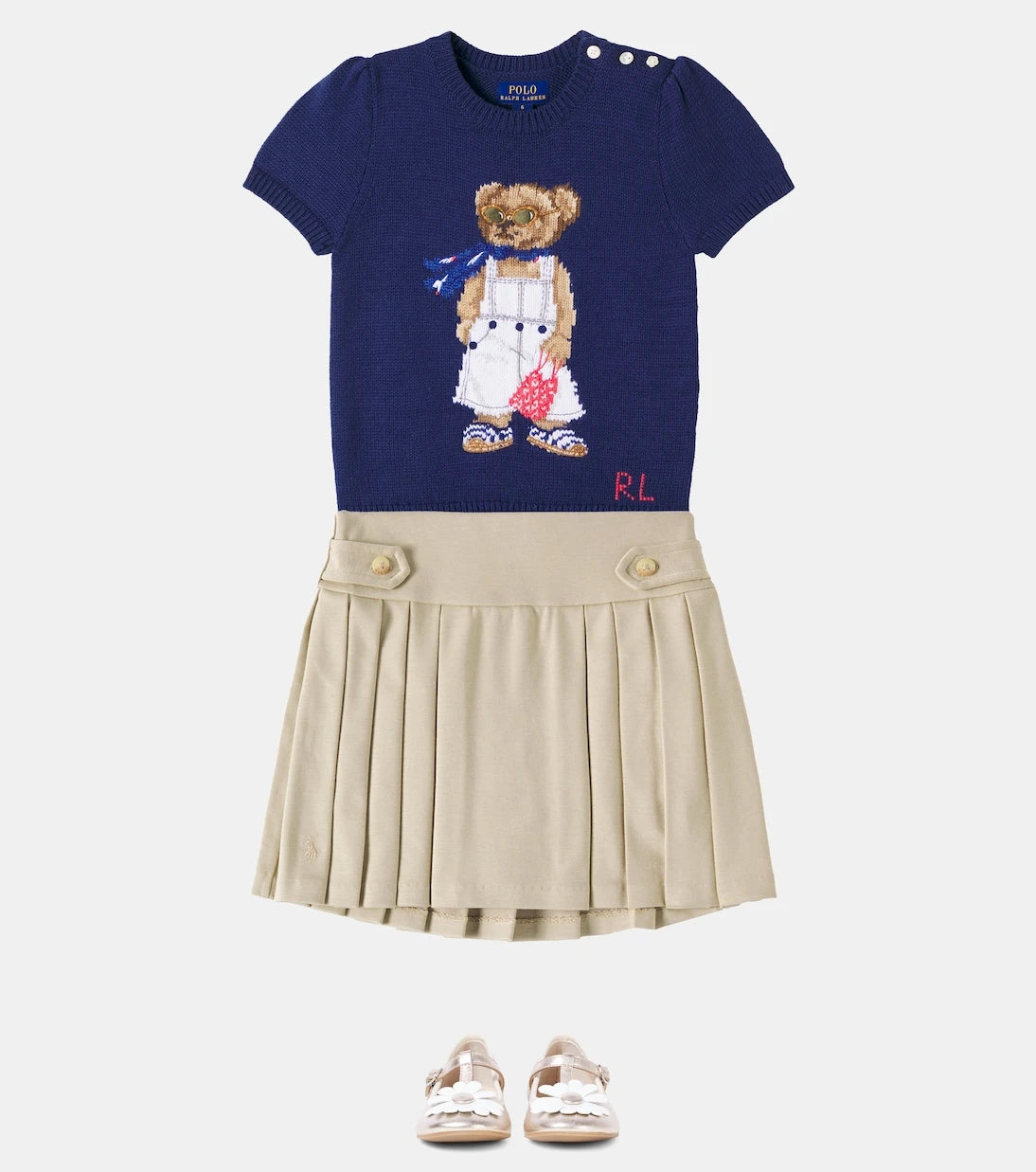 Polo Ralph Lauren Kids - Polo Bear cotton top