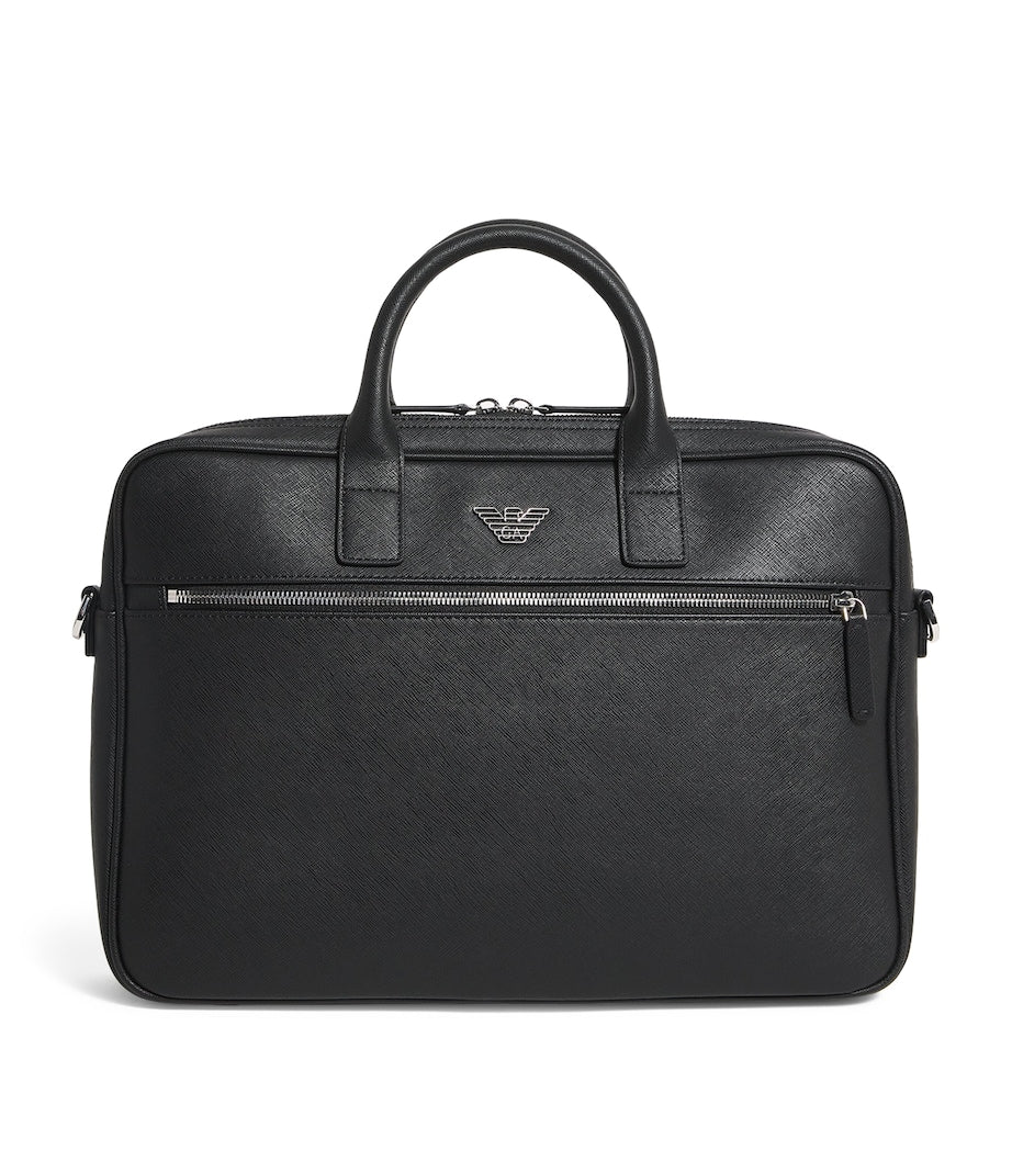 Emporio Armani Leather Briefcase