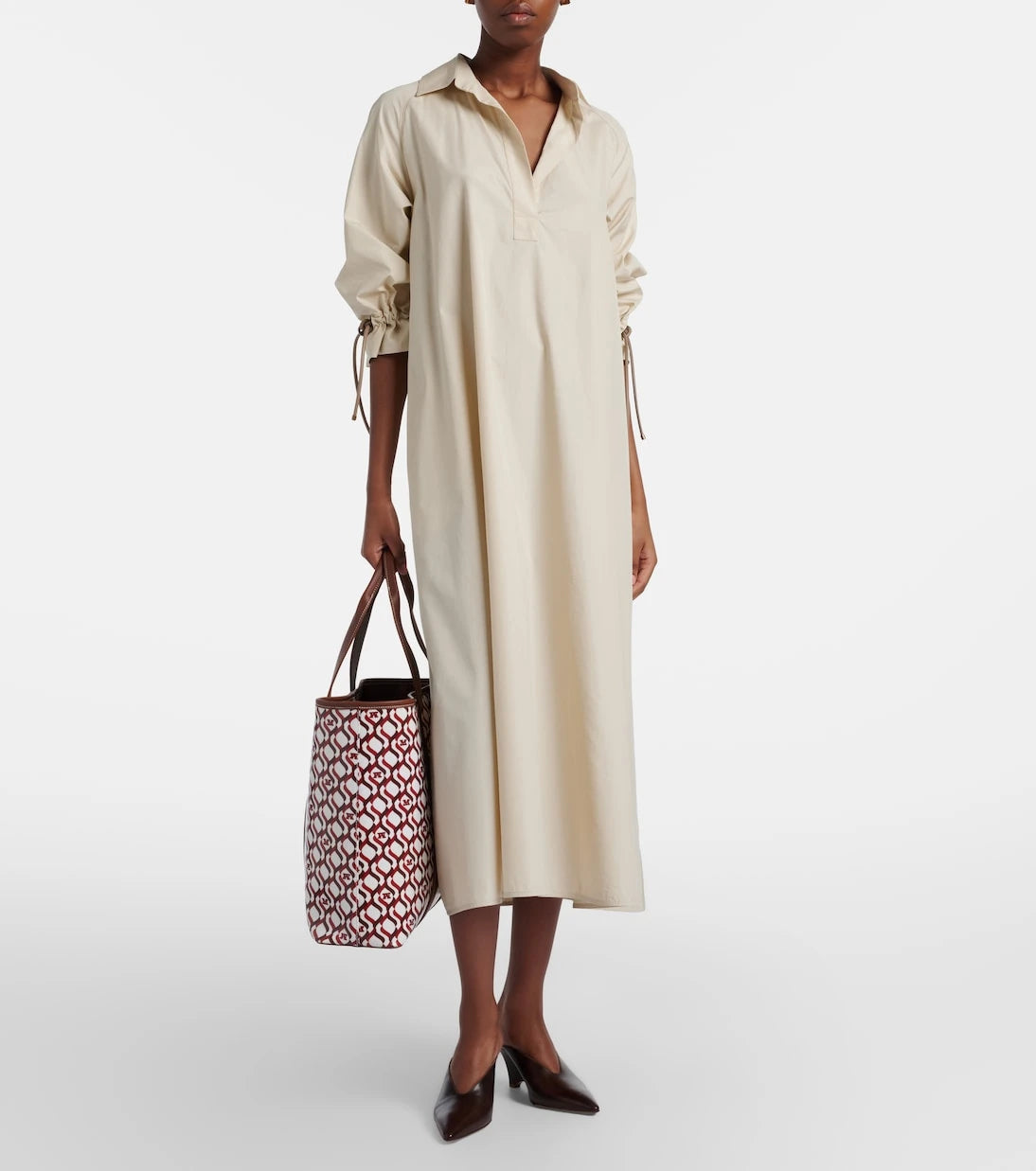 Max Mara - Farneto Large canvas tote bag