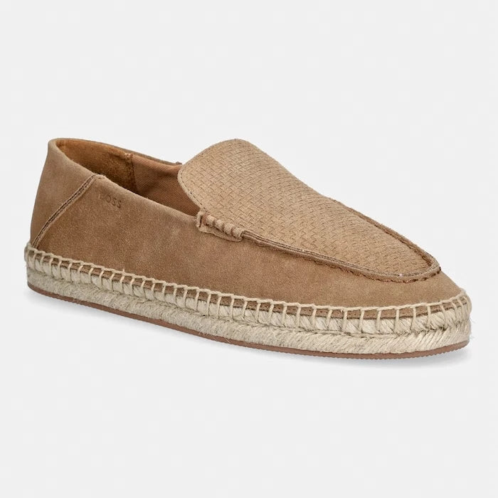 BOSS erkek süet espadriller Madeira