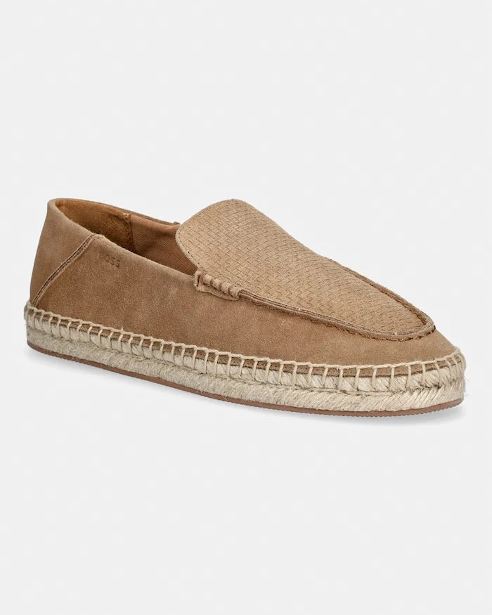 BOSS erkek süet espadriller Madeira