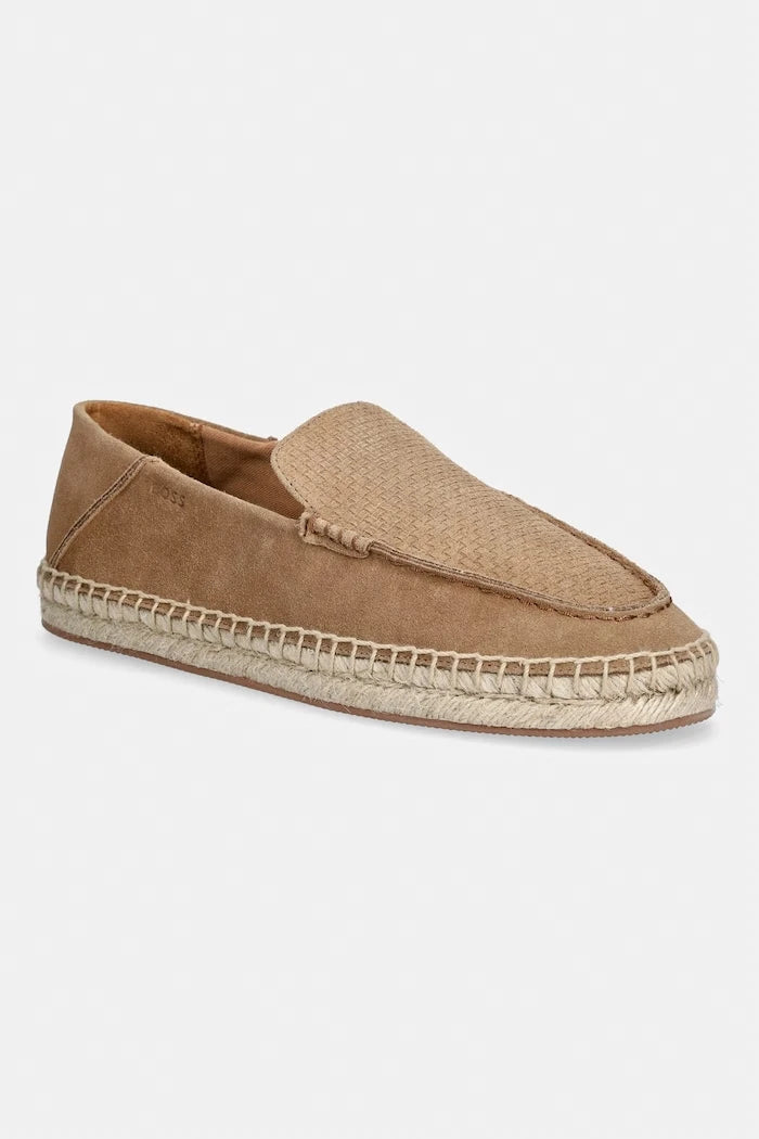 BOSS erkek süet espadriller Madeira