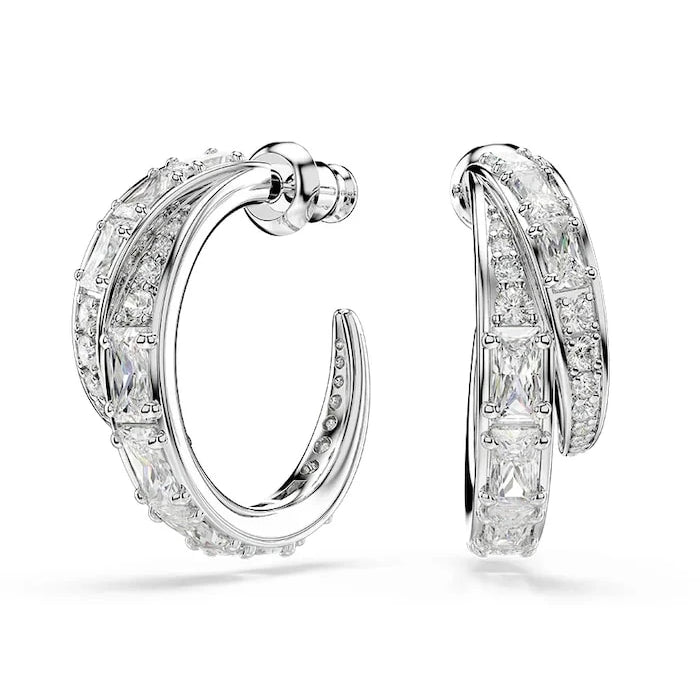 Swarovski metal kadın küpe, zirkonlu VIENNA