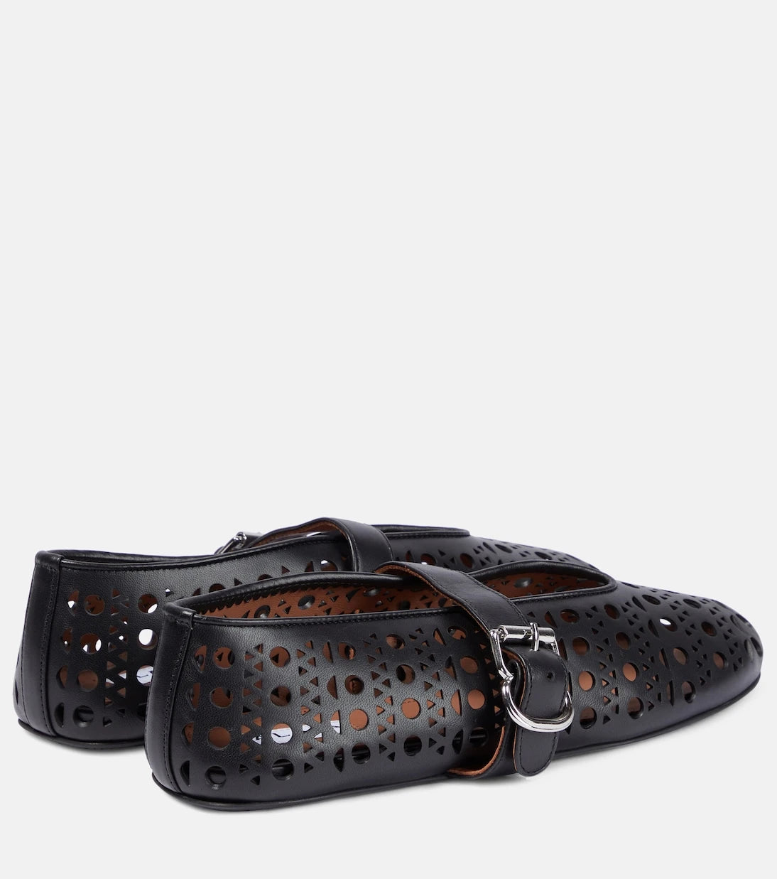 Alaïa - Vienne leather ballet flats