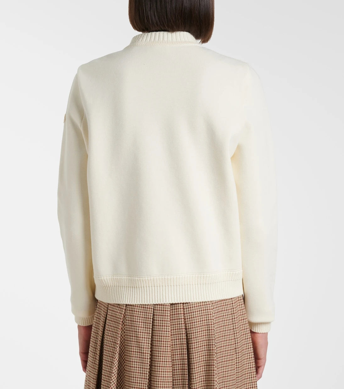 Moncler - Down-paneled cotton cardigan