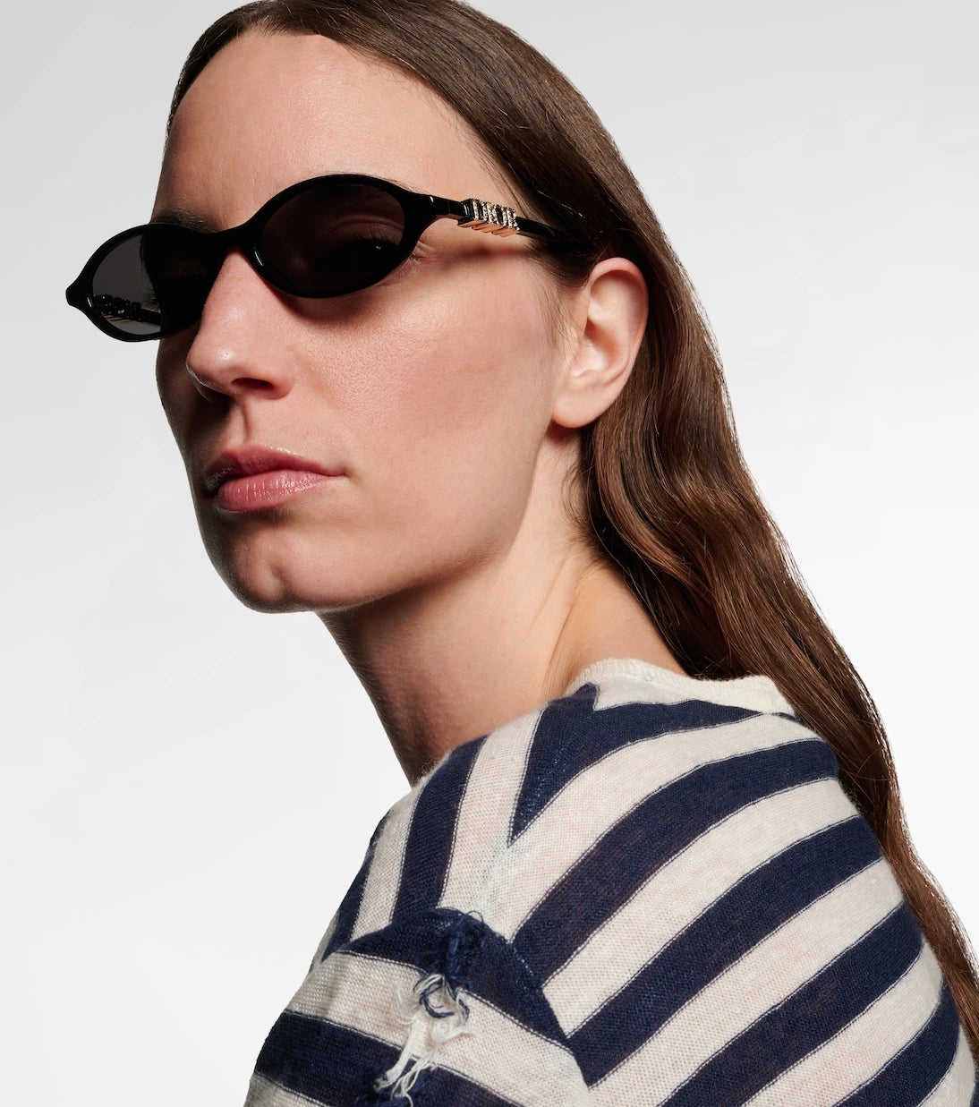 Dior Eyewear - DiorTreasure R1I oval sunglasses