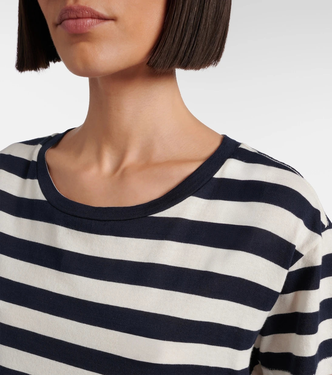 Nili Lotan - Brady striped cotton T-shirt