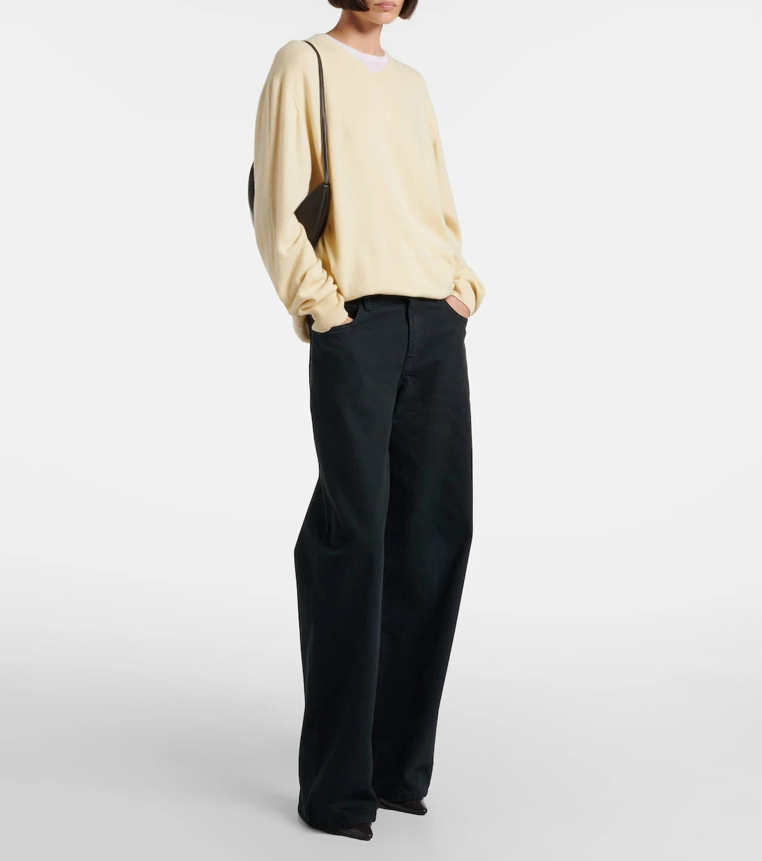 The Row - Liisa 80 leather pumps