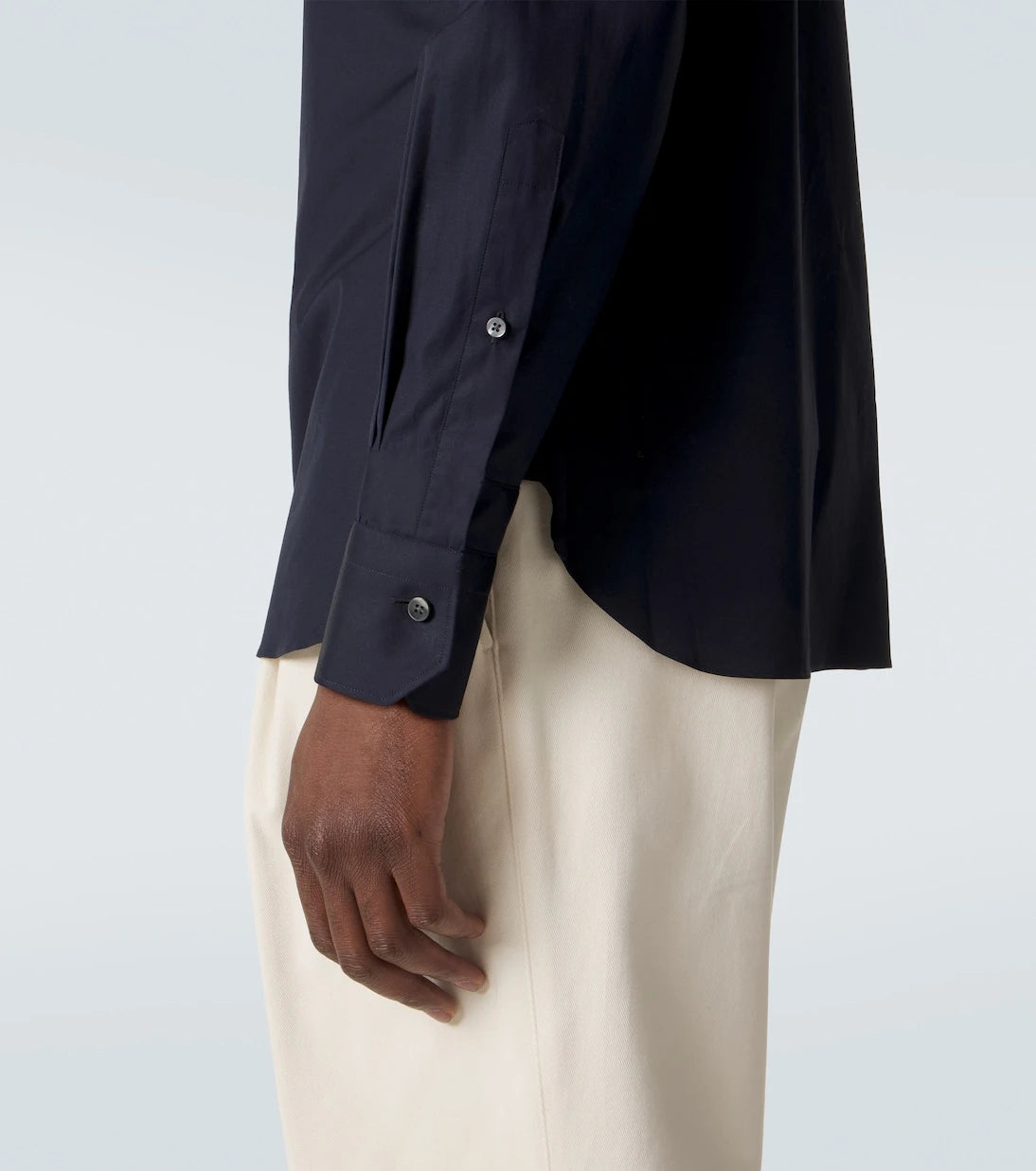 Zegna - قميص من مزيج القطن