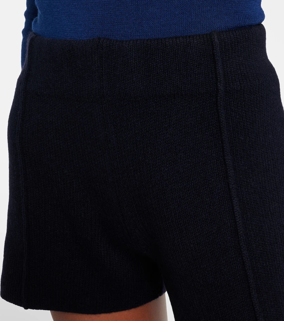Jardin des Orangers - Wool and cashmere shorts