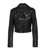Prada Black Leather Biker Jacket