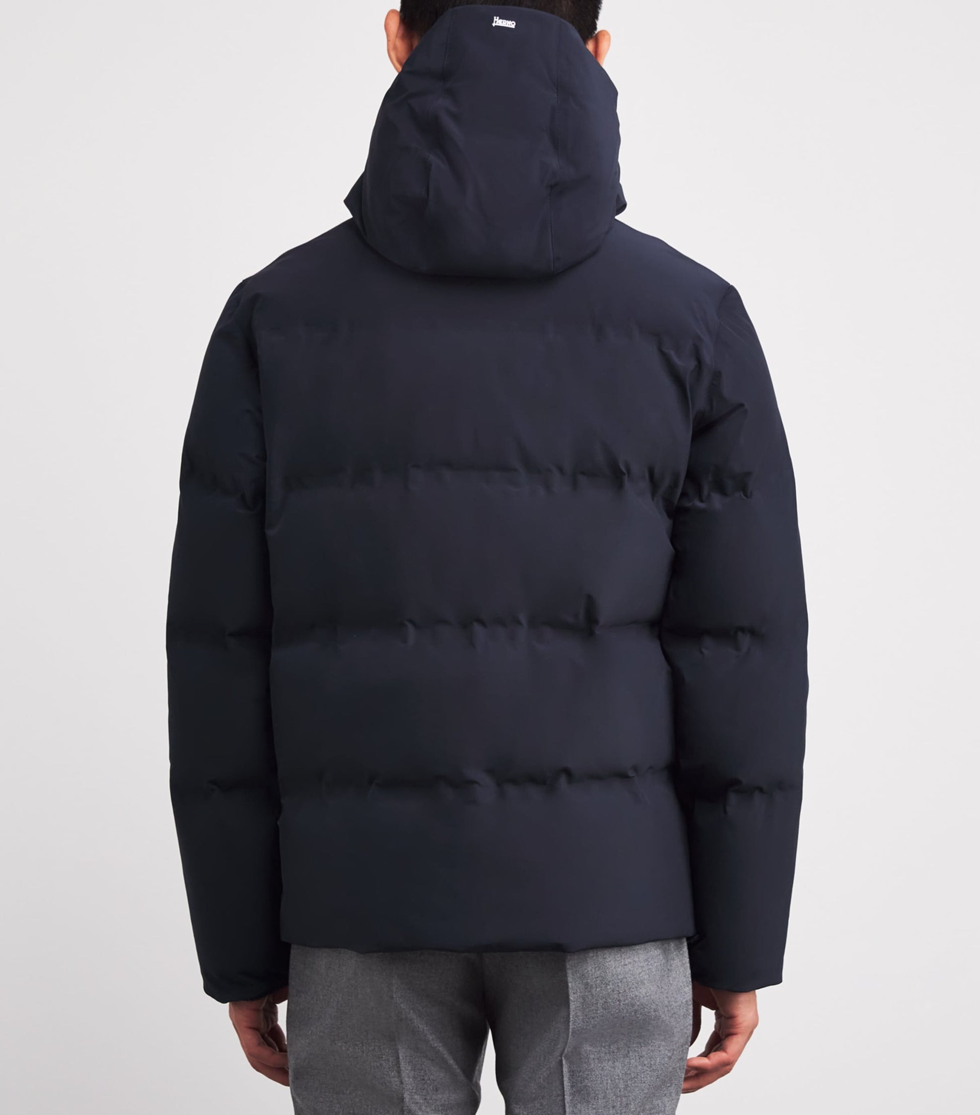 Herno Blue Down New Impact Puffer Jacket