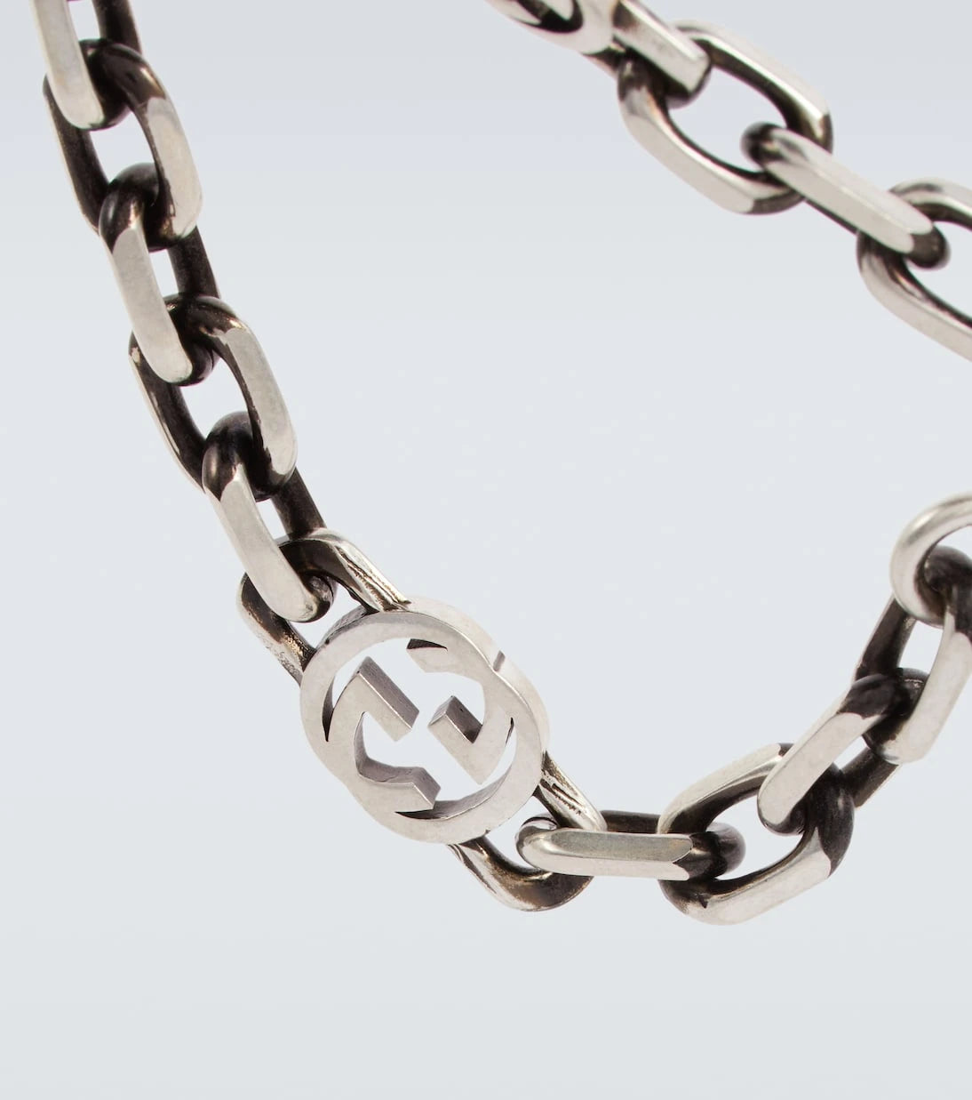 Gucci - Silver Interlocking G bracelet