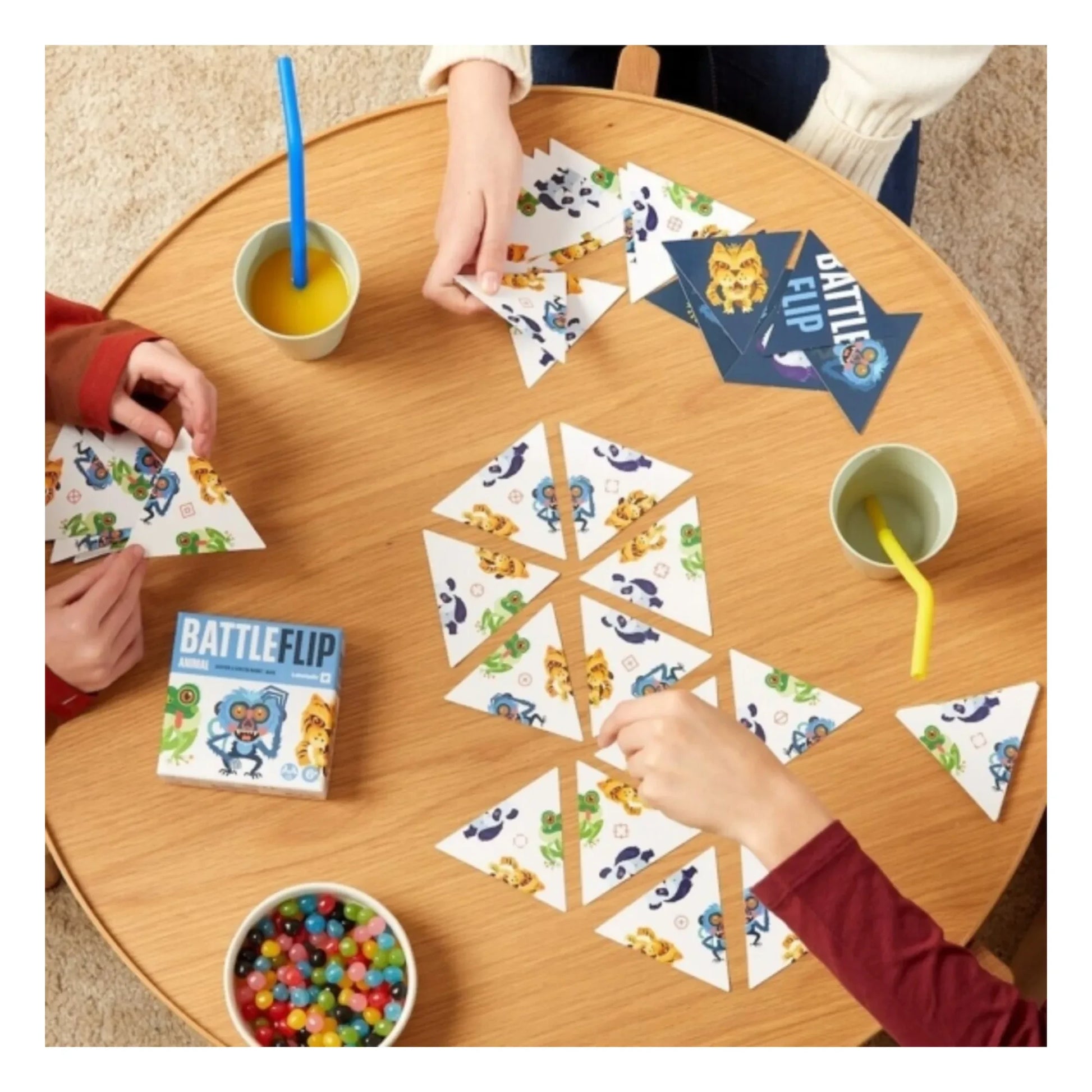Laboludic - Battle Flip Animal card game