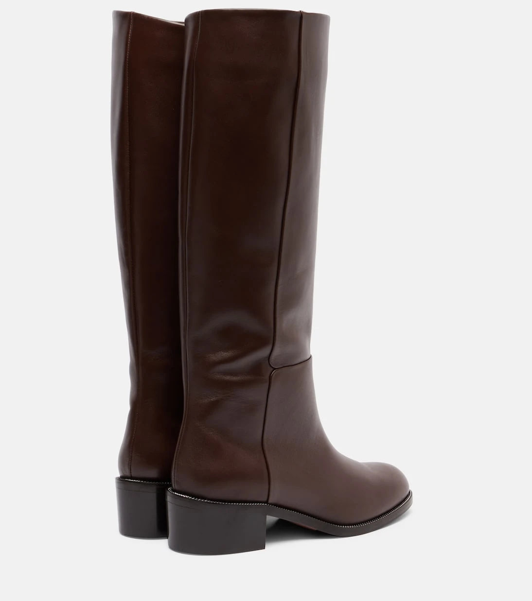 Aquazzura - Sellier leather knee-high boots