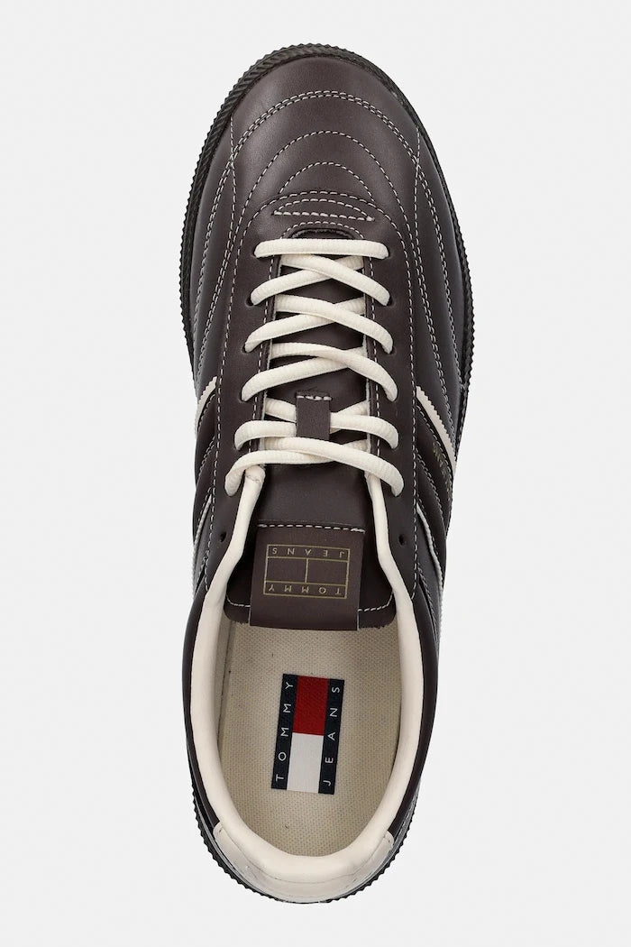 Tommy Jeans THE GREENWICH EDGE STITCHING Deri Spor Ayakkabı
