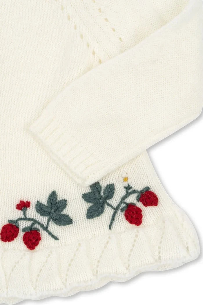 Детска жилетка Konges Sløjd MINIA FRILL CARDIGAN