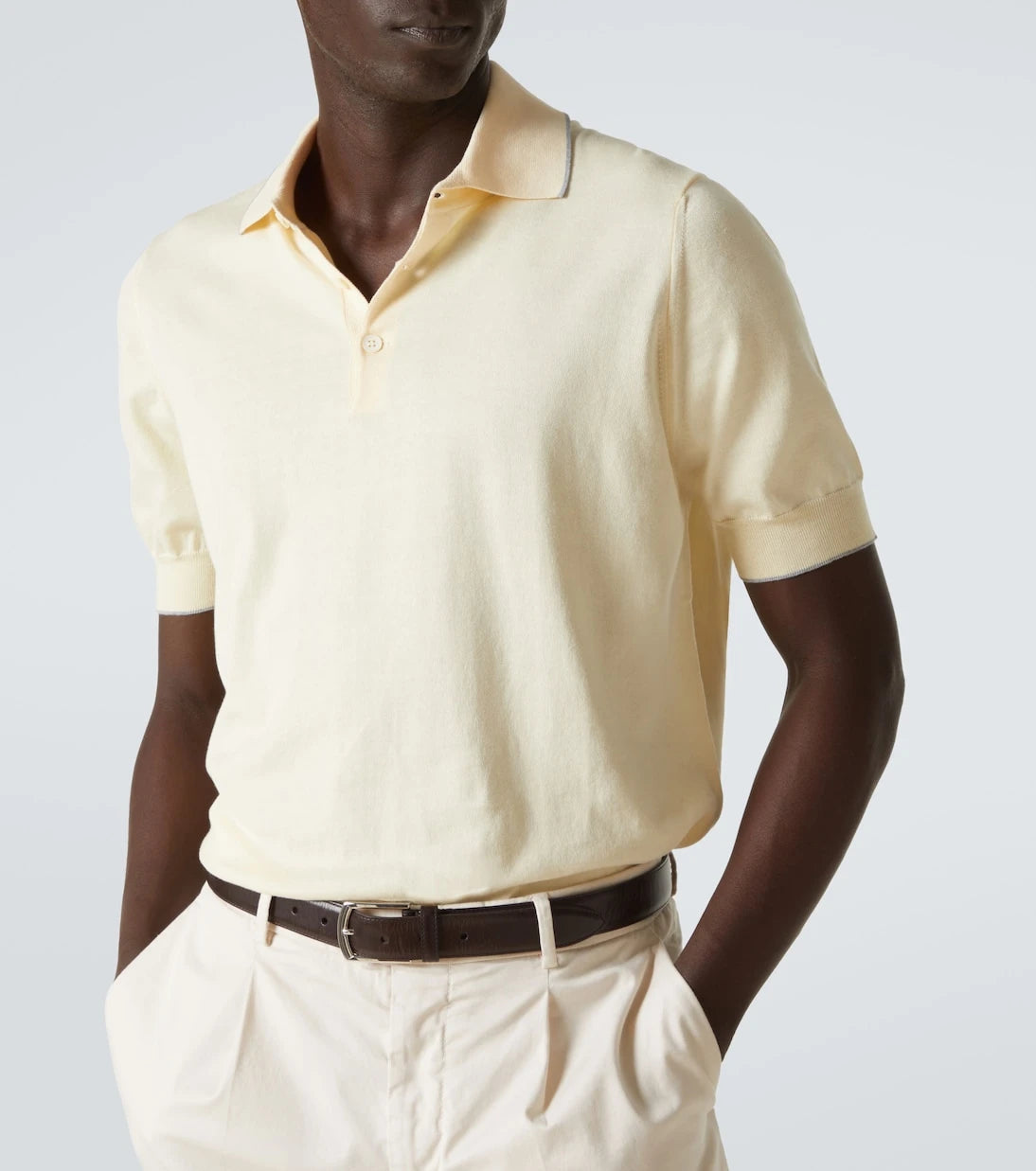 Brunello Cucinelli - Cotton polo shirt