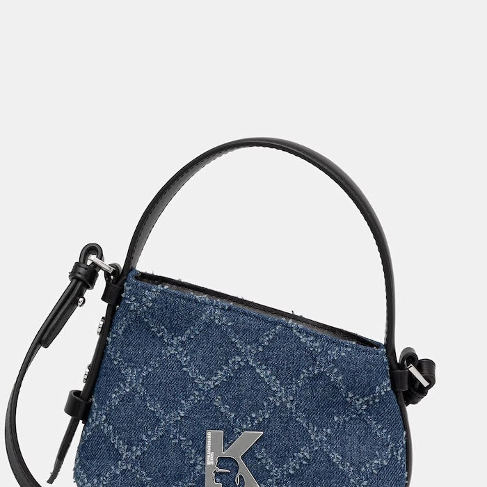 Karl Lagerfeld Jeans чанта crossbody дамска от деним