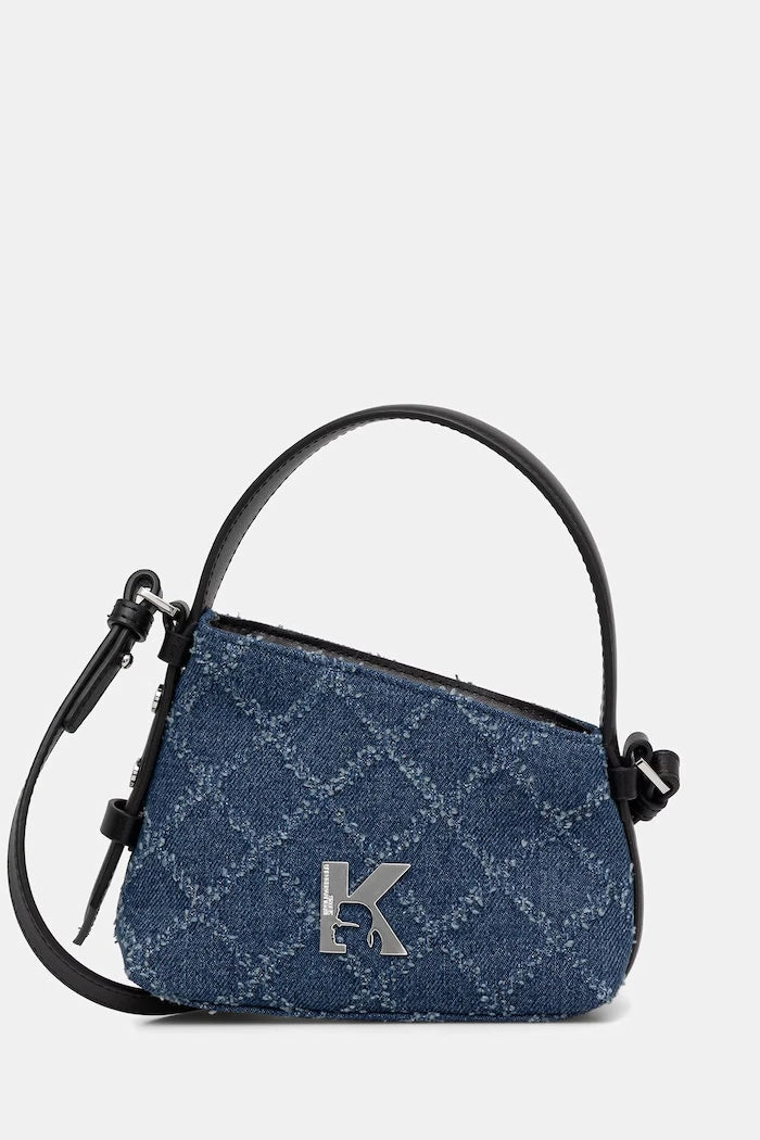 Karl Lagerfeld Jeans чанта crossbody дамска от деним