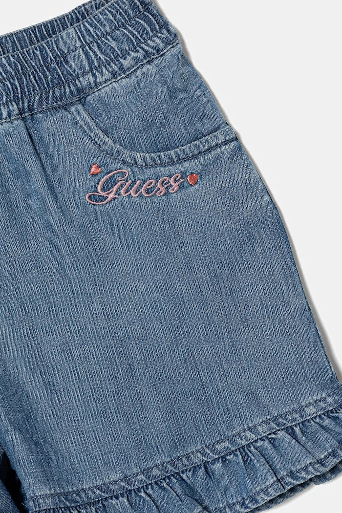 Guess çocuklar için denim şort