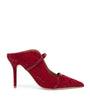 Malone Souliers Red Lace Maureen Mules 85